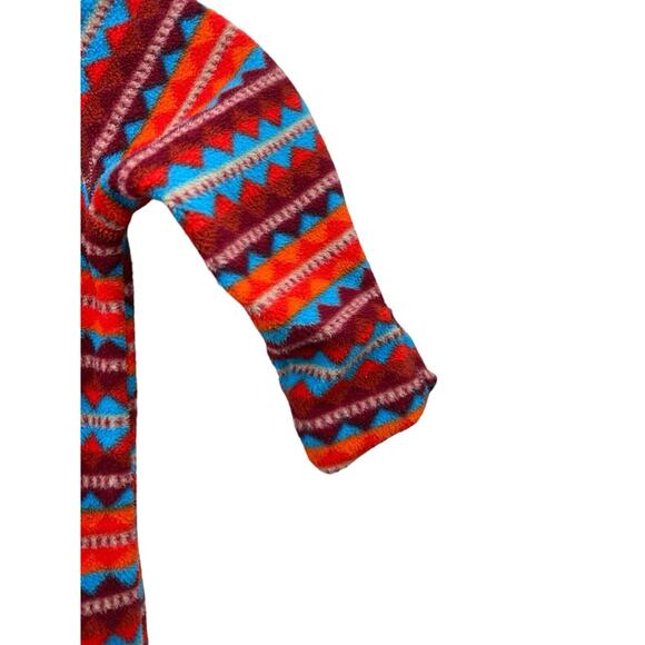 Patagonia Kids Red and Blue Patterned Jacket - Picture 4 of 16